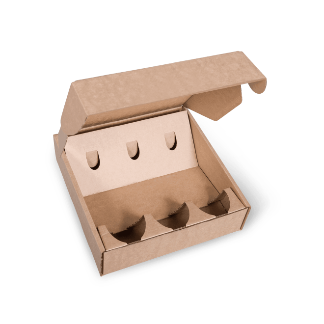 3 Bottle Laydown Insert