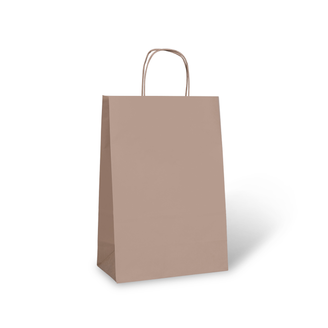 Paris Paper Twist Handle Bag
